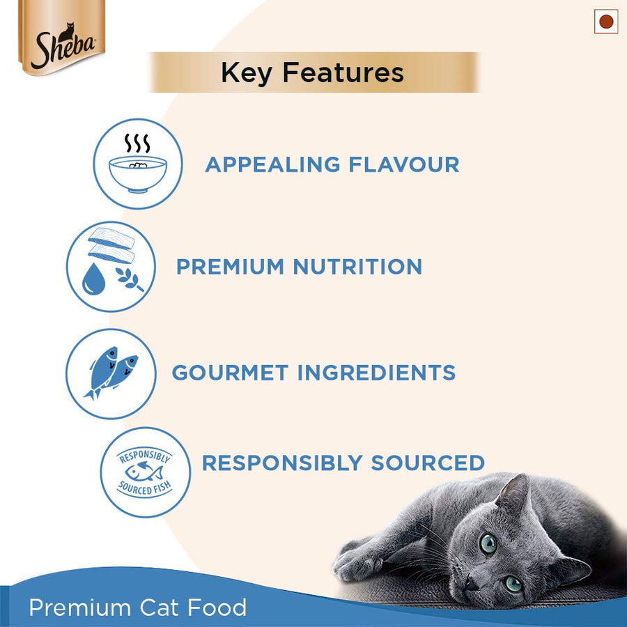 Sheba Maguro and Bream Cat Wet Food