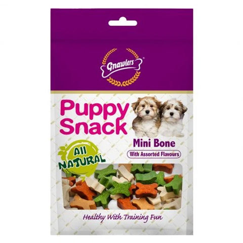 Gnawlers Puppy Mini Bone Treat
