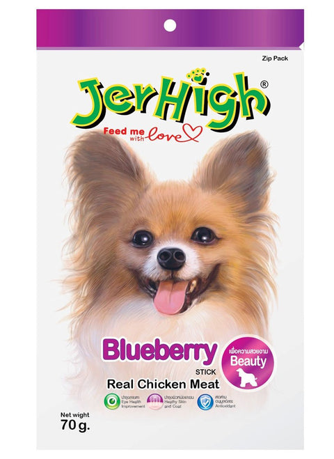 JerHigh Blueberry Stick Dog Treats