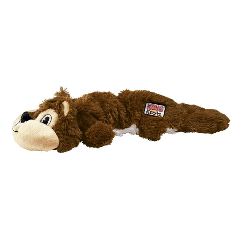 Kong Scrunch Knots Squirrel Plush Toy for Dogs