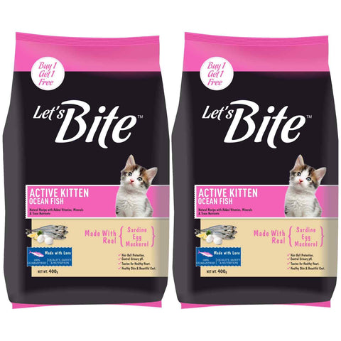 Let’s Bite Kitten Dry Food