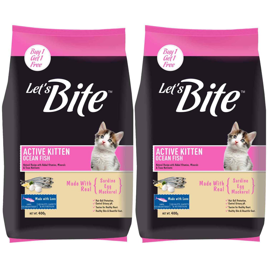 Let’s Bite Kitten Dry Food