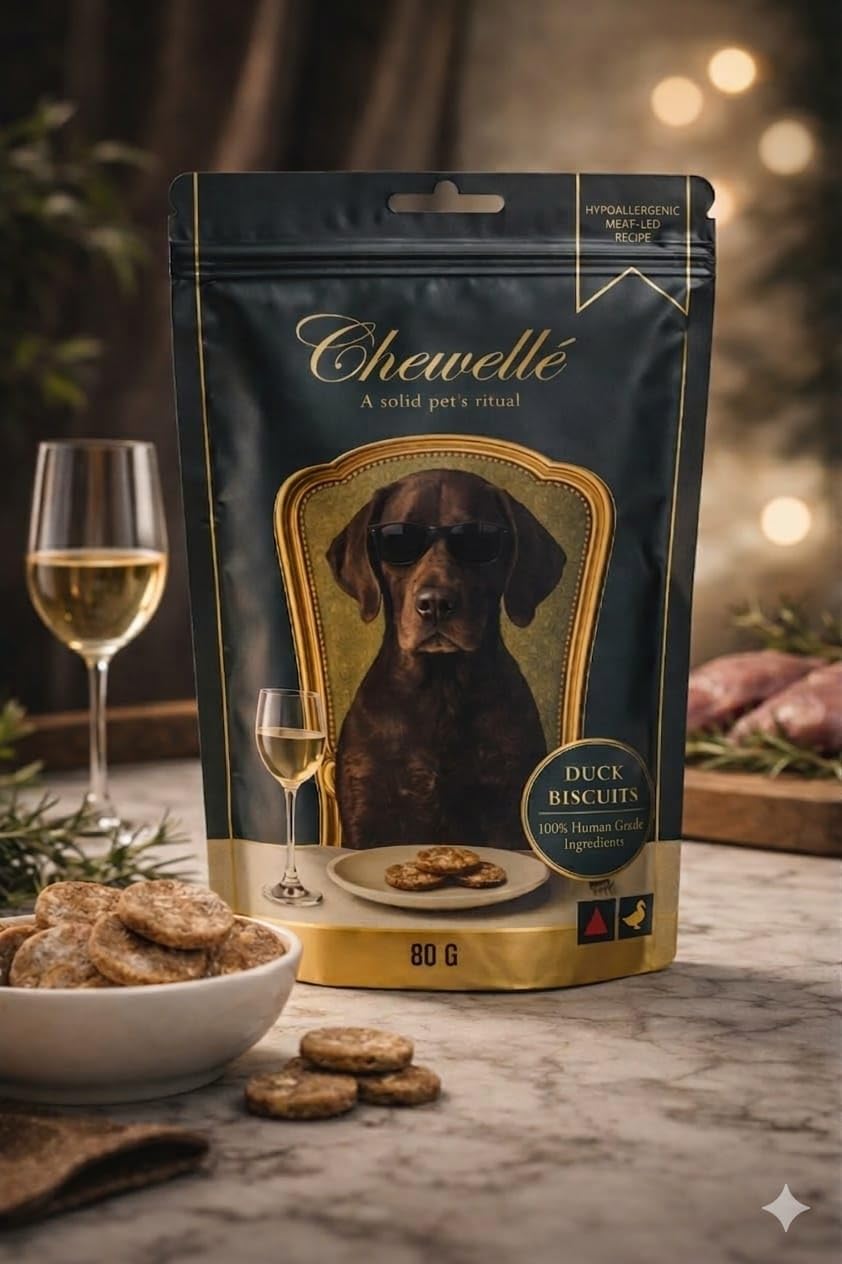 Chewelle Duck Buiscuits Duck Dog Treat