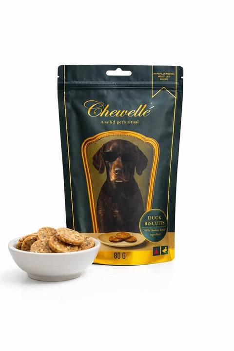 Chewelle Duck Buiscuits Duck Dog Treat
