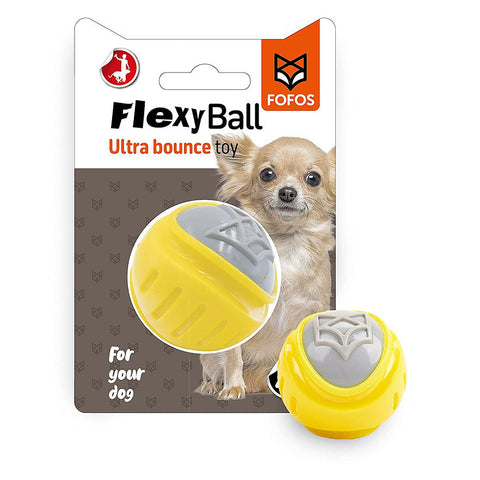 Fofos Ultra Bounce Toy Flexy Ball Dog Toy