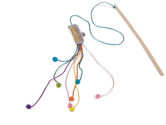 afp Whisker Fiesta Wand Toy for Cats