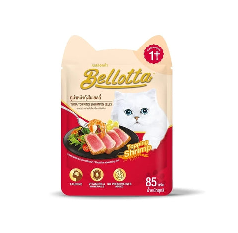 Bellotta Tuna Topping Shrimp In Jelly Cat Wet Food