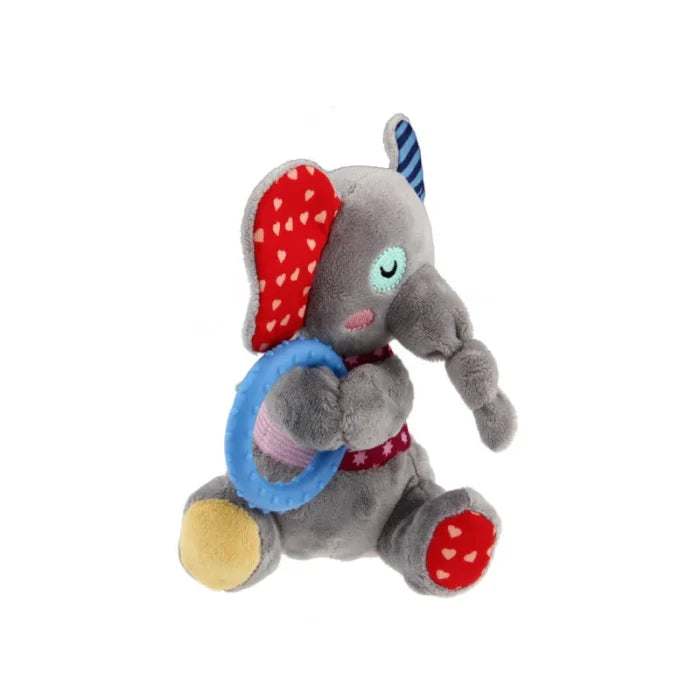GiGwi Friendz With Tpr Ring Plush Toy for Dogs