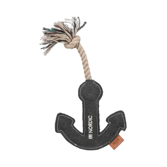 Trixie Be Nordic Anchor On A Rope Dog Toy