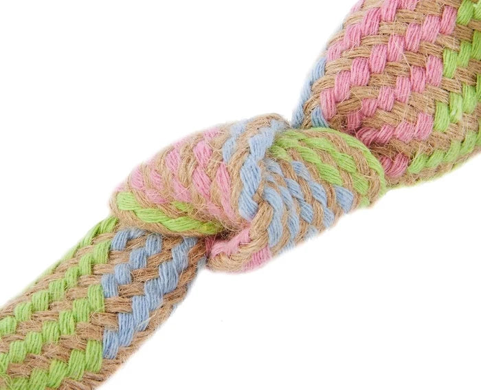 Beco Hemp Squeaky Rope Toy
