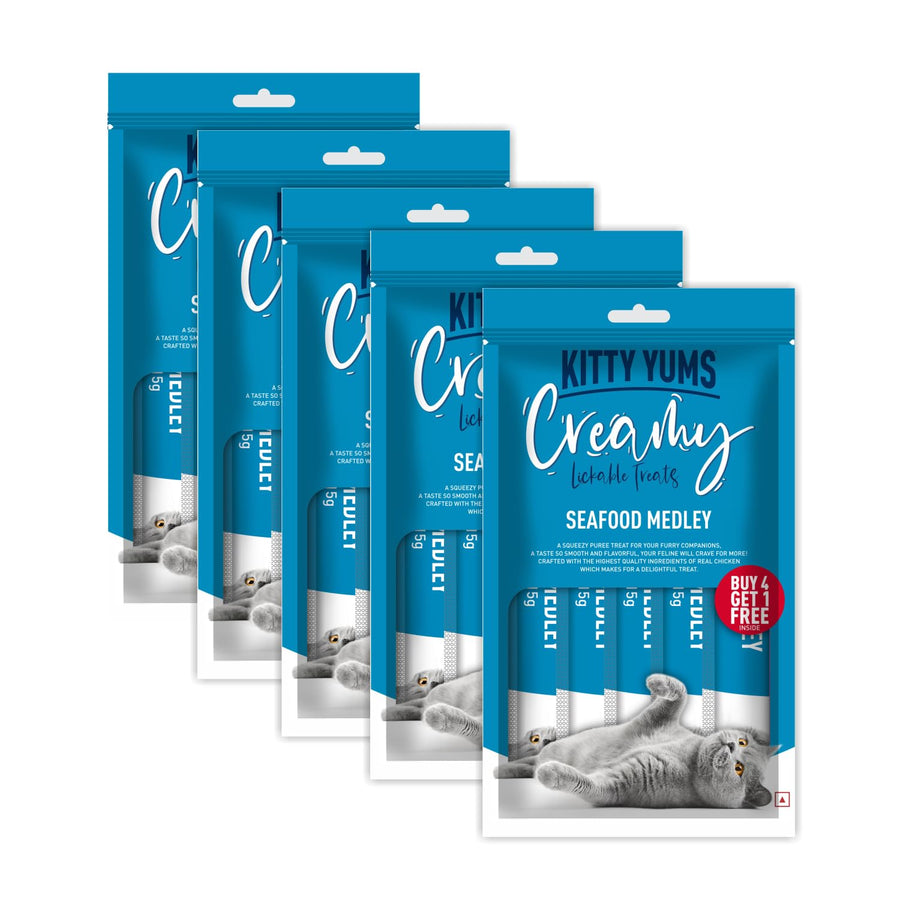 Kitty Yums Lickable Cat Creamy Treats