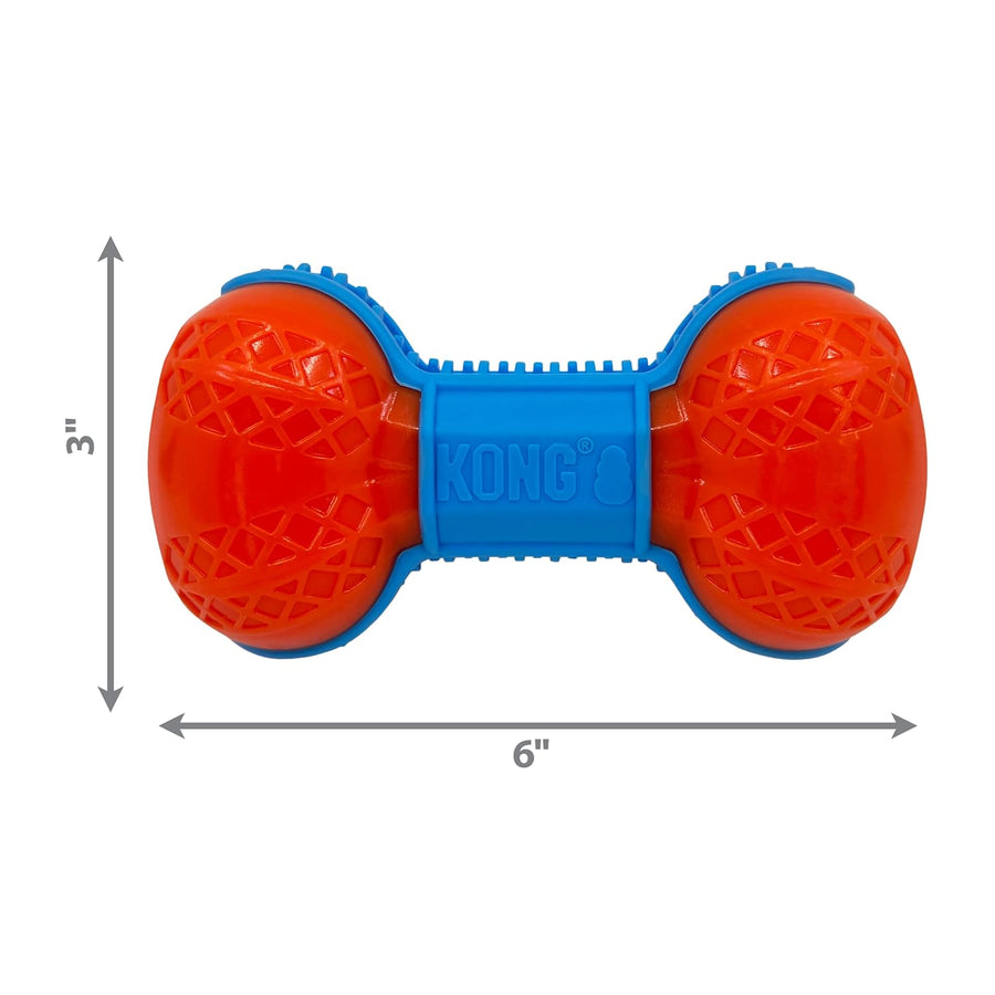 Kong ChiChewy Zippz Bone Chew Toy for Dogs