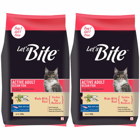 Let's Bite Active Adult Cat Dry Food