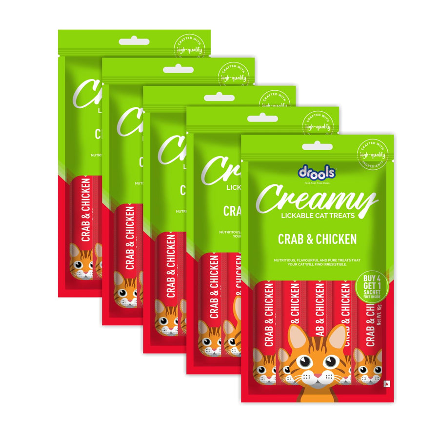 Drools Creamy 5 Sticks Treats for Cats