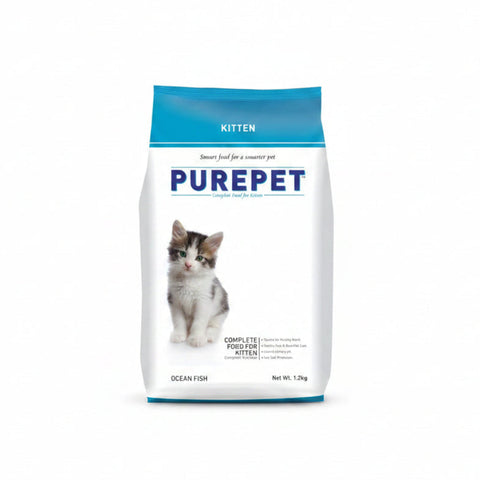 Purepet Ocean Fish Kitten Cat Dry Food