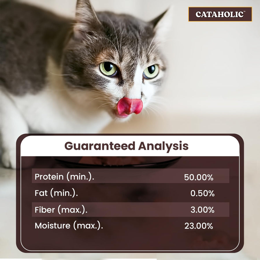 Cataholic Soft Chicken Jerky Sliced Cat Treat
