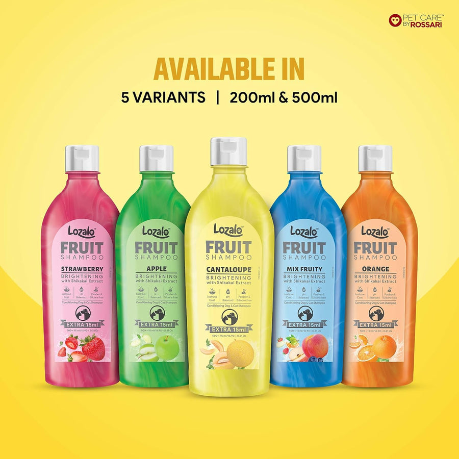 Lozalo Fruit Pet Shampoo Cantaloupe