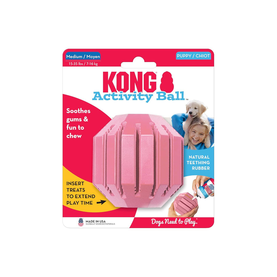 Kong Puppy Activity Ball Toy for Dogs