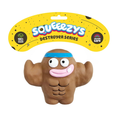 Squeeezys Latex Monster  Brother Orange Blue