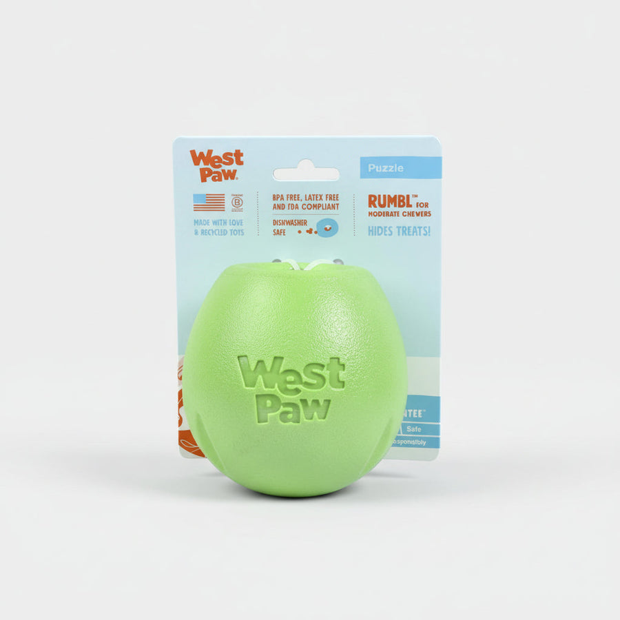 West Paw Rumbl Dog Chew Toy