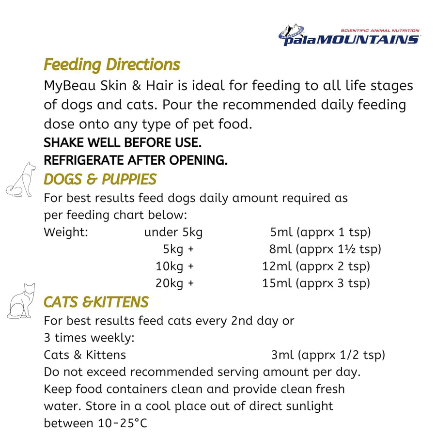 My Beau Skin and Hair Dogs & Cats Supplement