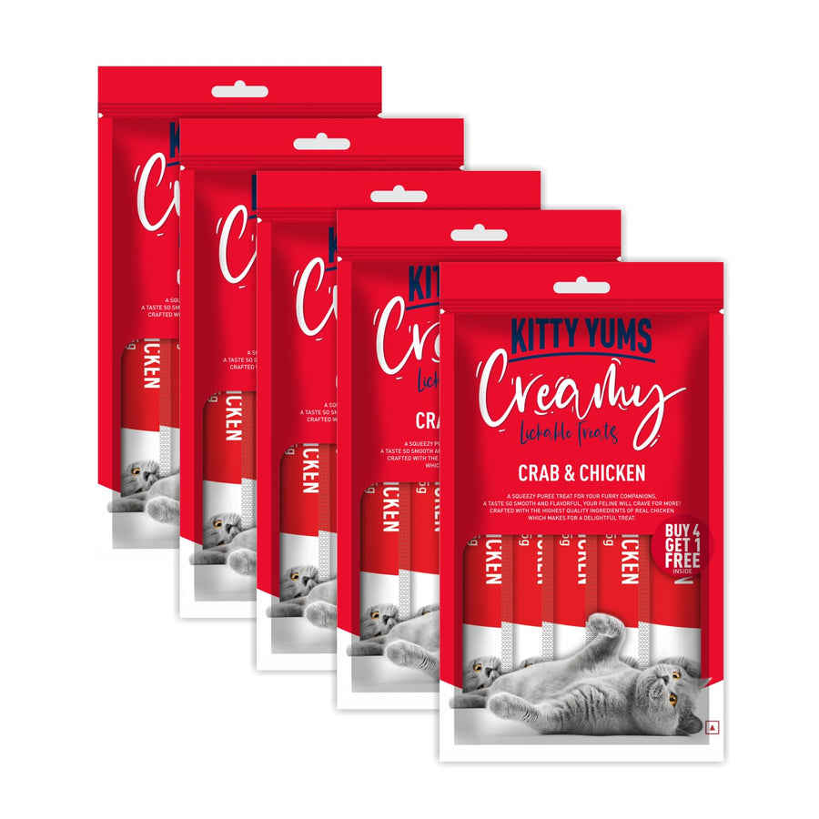 Kitty Yums Lickable Cat Creamy Treats