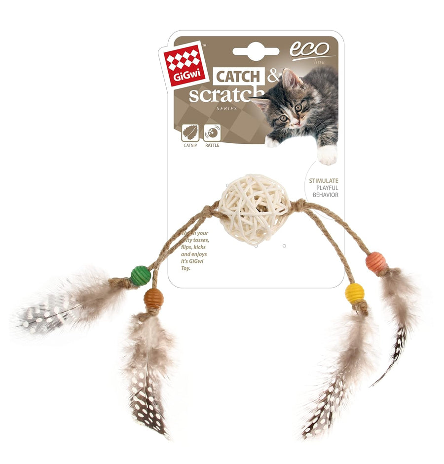 Gigwi Eco Line Catch Scratch Toy for Cats