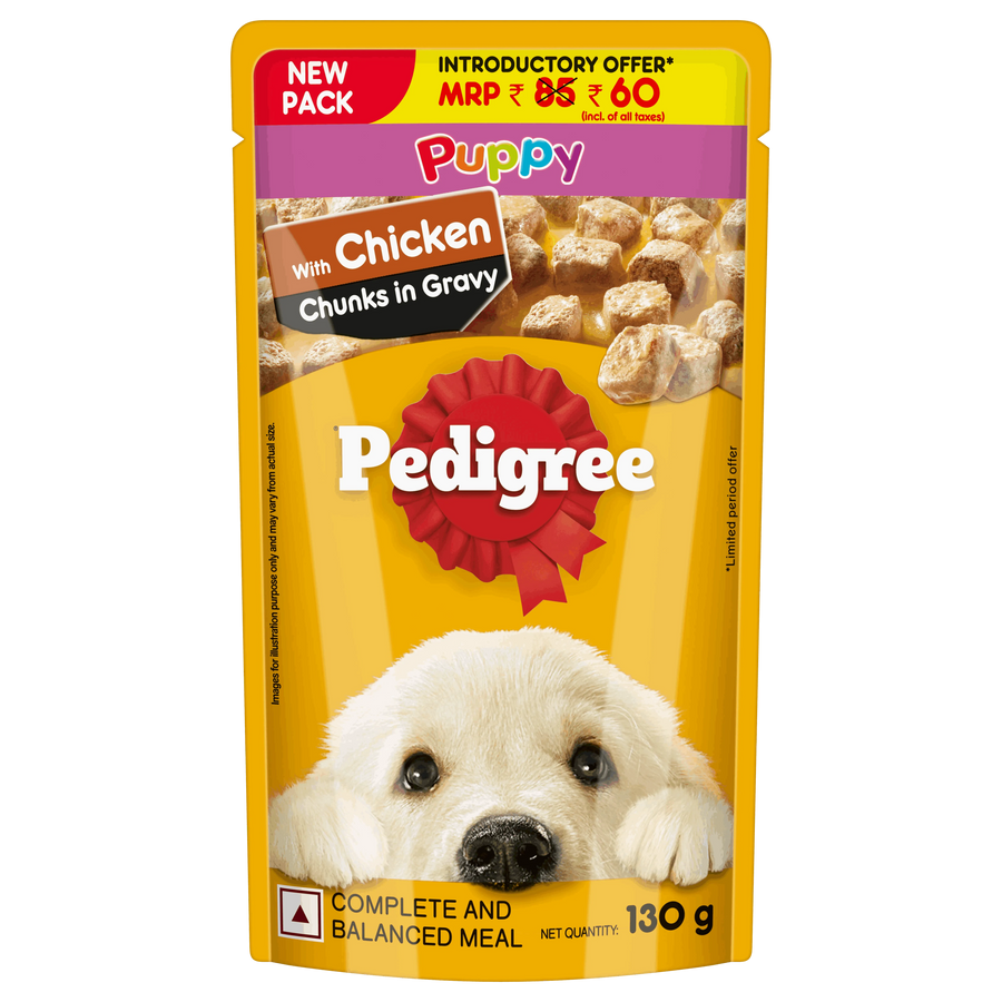 Pedigree Chicken Chunks Puppy Dog Wet Food