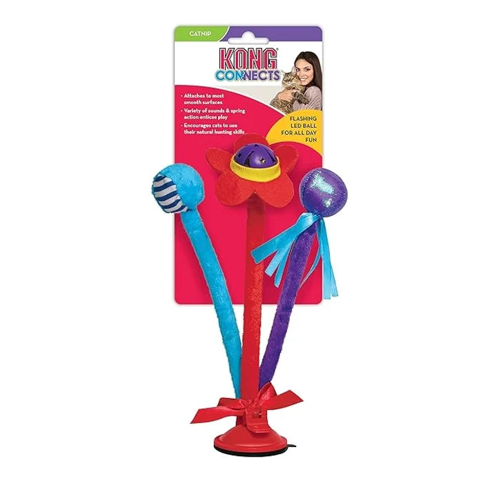 Kong Connects Bat N Spring Cat Toy