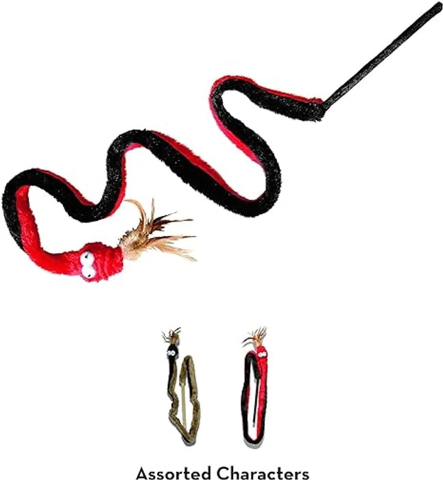 Kong Teaser Snake Assorted Cat Toy