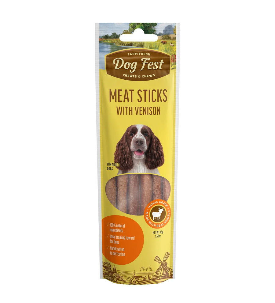 Dog Fest Rabbit Meat Sticks Dog Treats