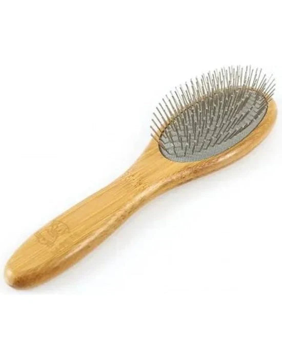 M-Pets Bamboo Pin Brush for Dogs