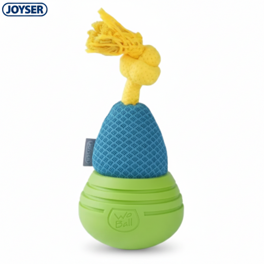 Joyser Woball Jack Plush Squeaker Dog Toy