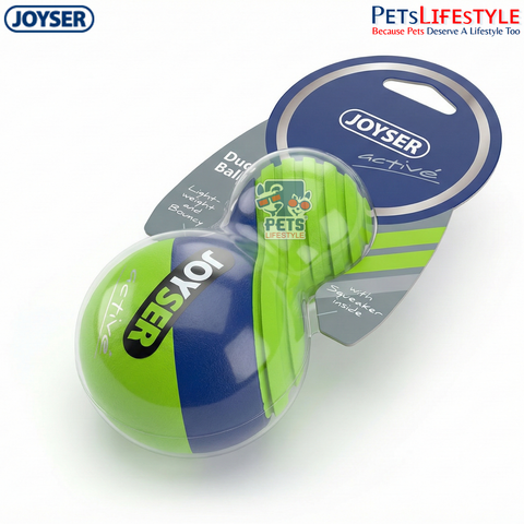 Joyser Active Tpu Duoball With Squeaker Dog Toy