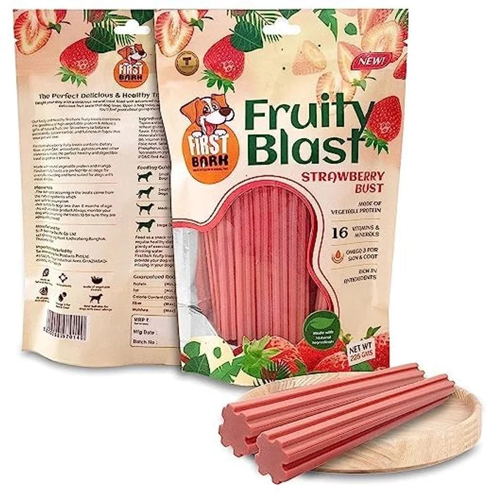 First Bark Fruity Blast Twist Dog Treat