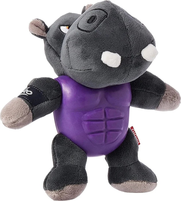 GiGwi I'm Hero Tpr Armor Rabbit Squeker Plush Toy for Dogs