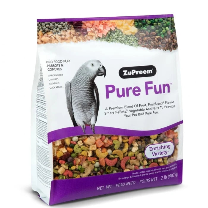 ZuPreem FruitBlend Flavor with Natural Flavors Daily Bird Food