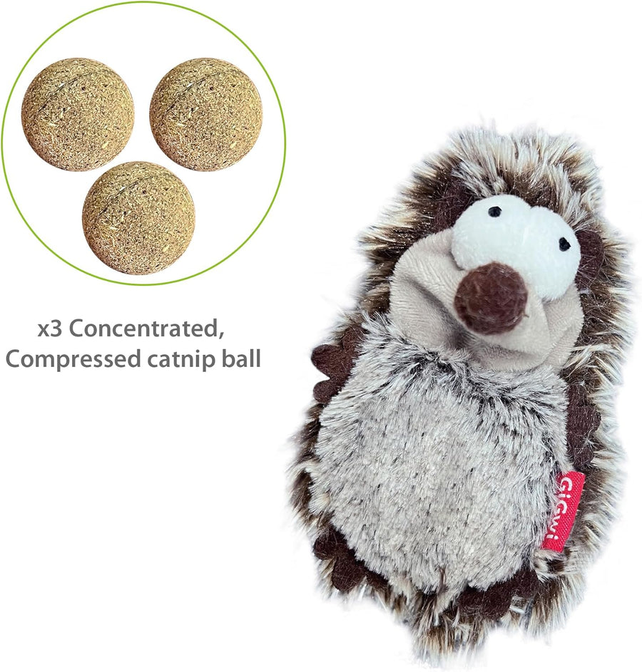 GiGwi Hedgehog Refillable Catnip