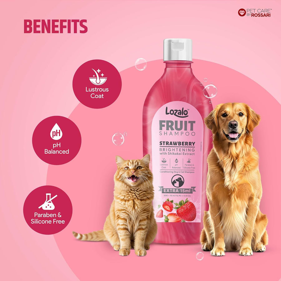 Lozalo Fruit Pet Shampoo Strawberry
