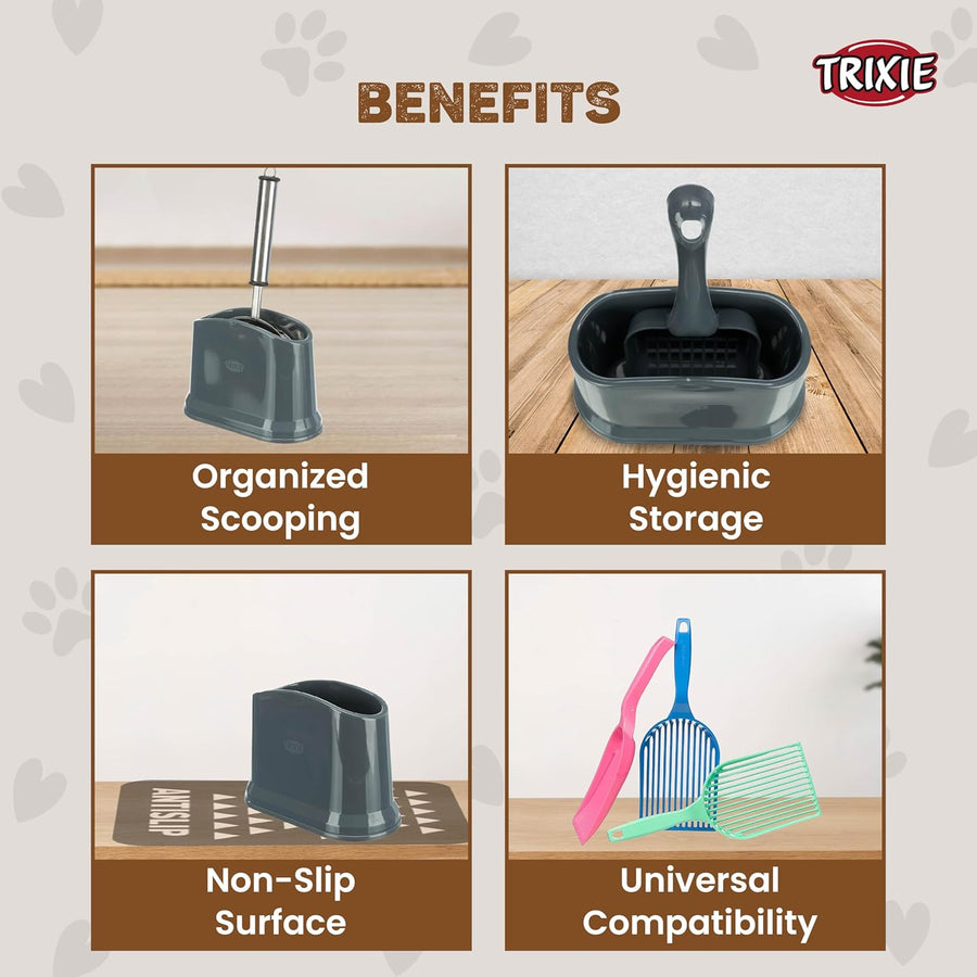 Trixie Universal Litter Scoop Holder Plastic for Cats