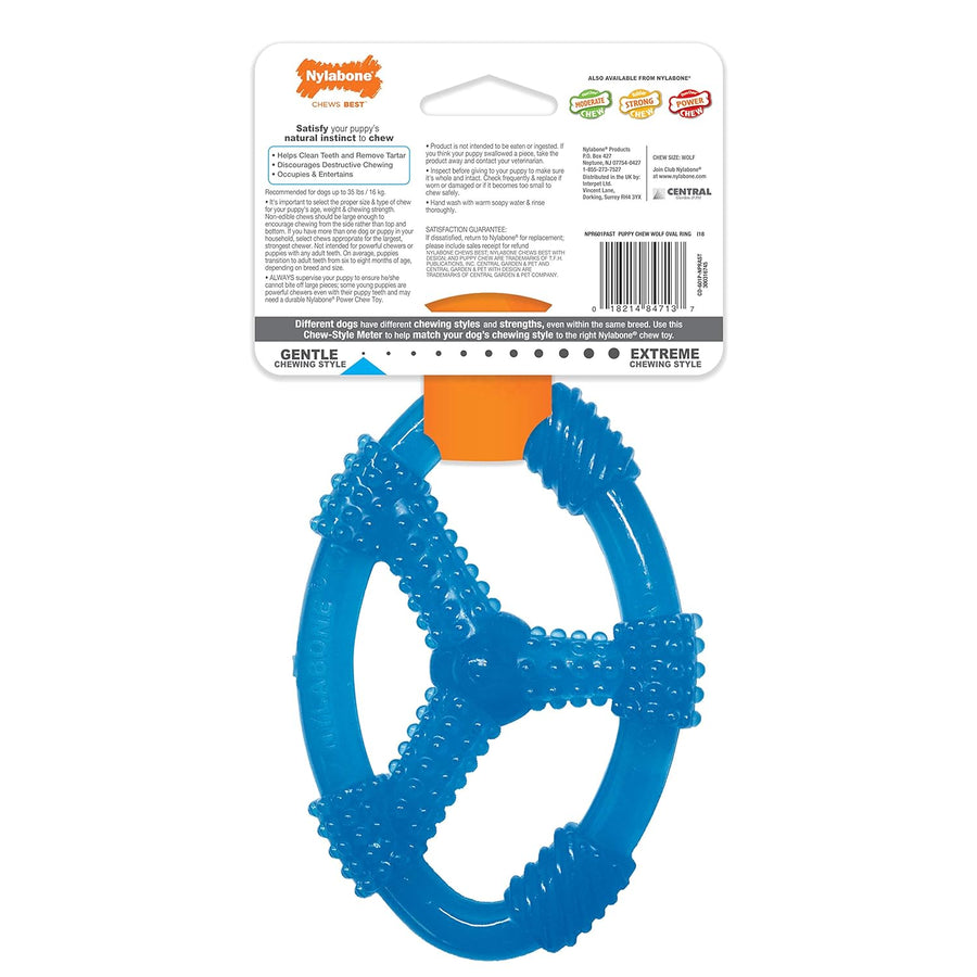 Nylabone Puppy Chew Ring Bone
