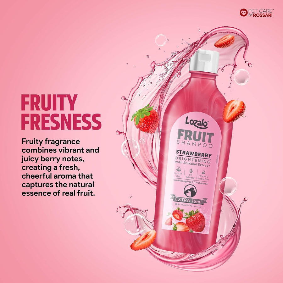 Lozalo Fruit Pet Shampoo Strawberry