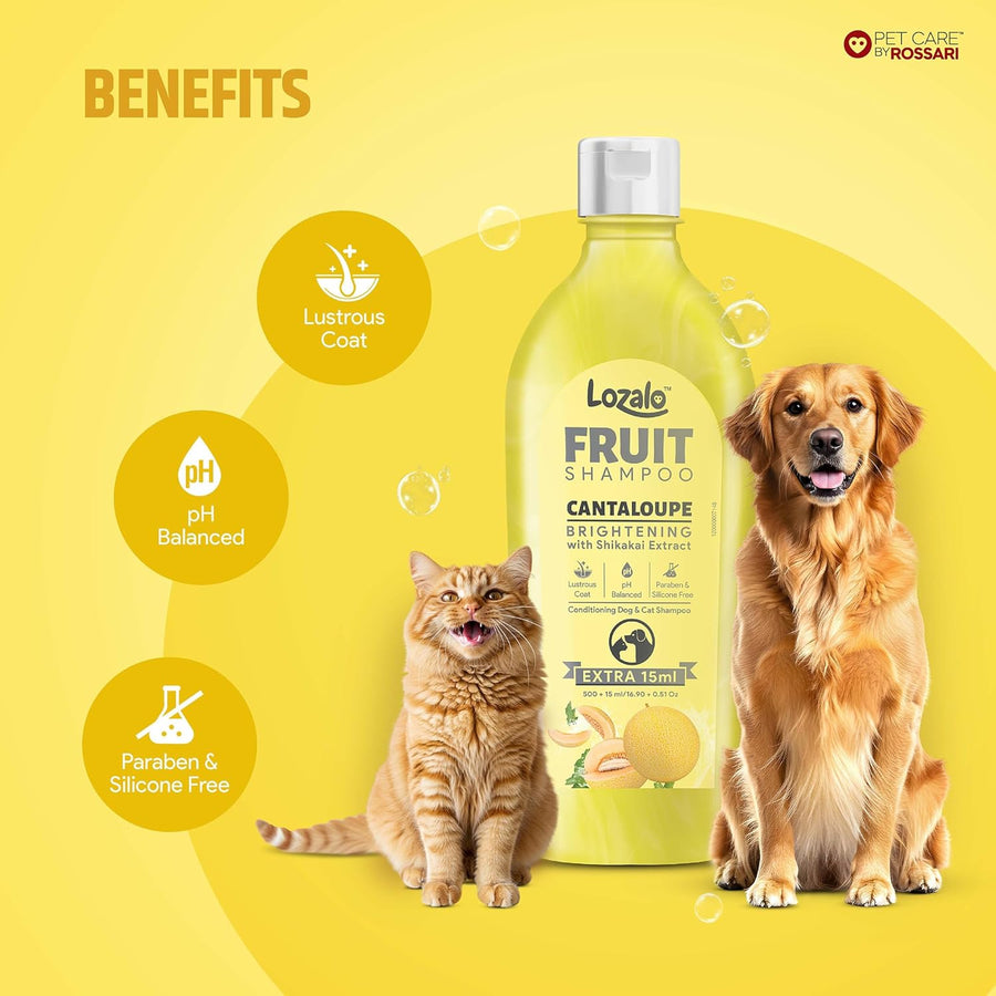 Lozalo Fruit Pet Shampoo Cantaloupe