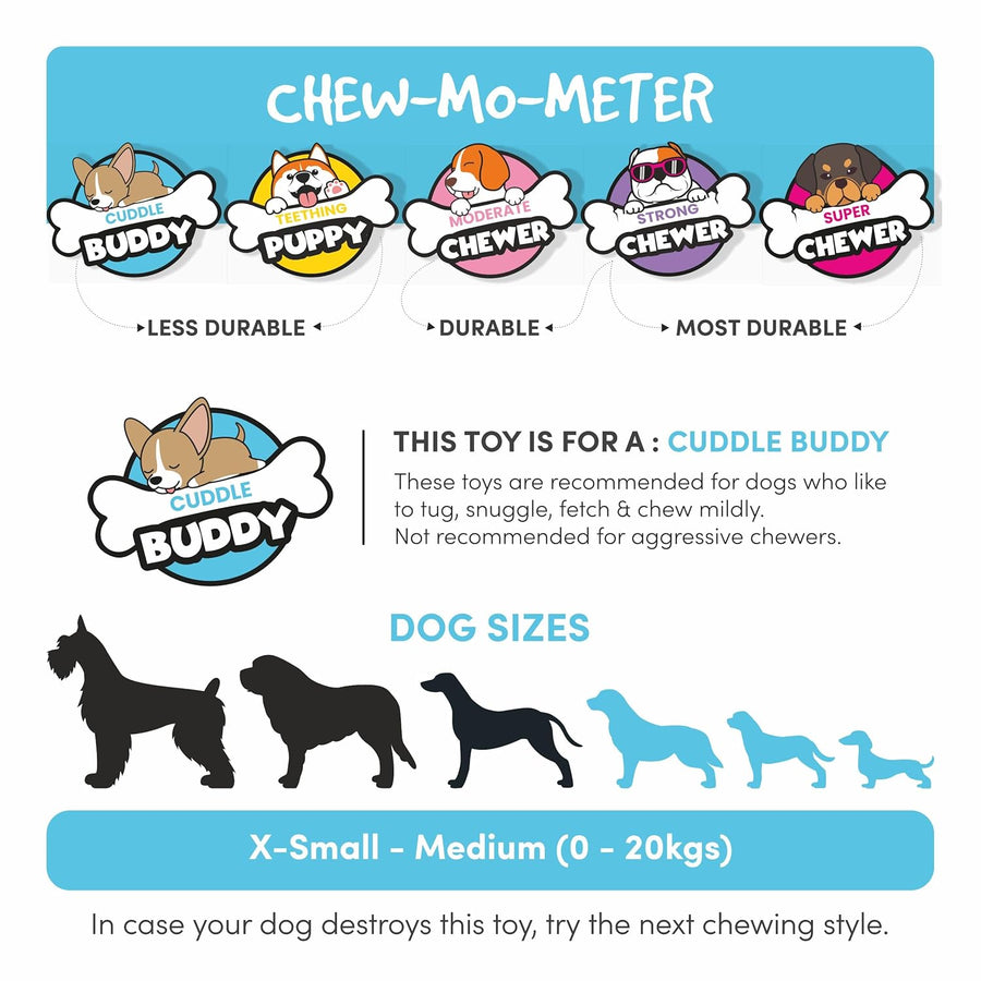 Fofos Summer Plush Toys for Dogs