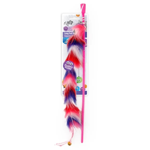 afp Long Fluff Wand Toy for Cats