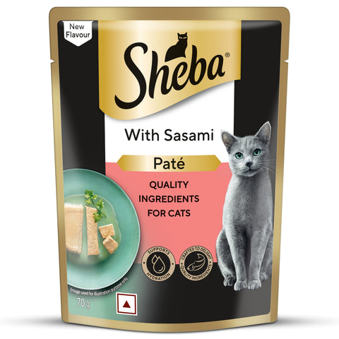 Sheba Sasami Pate Adult Cat Wet Food