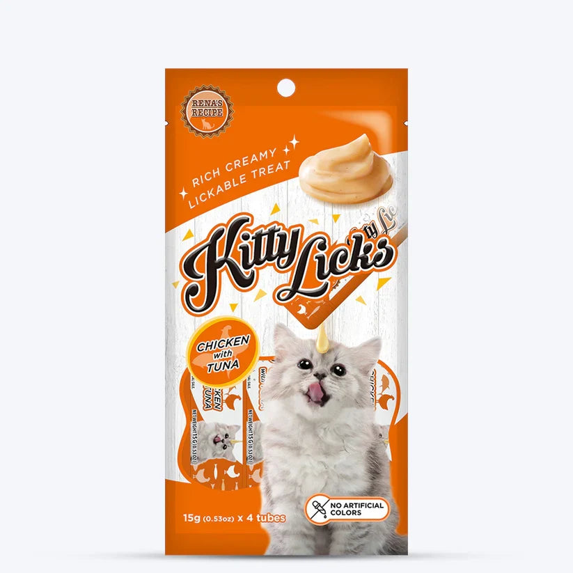 Kitty Licks Cat Creamy Treats - Chicken