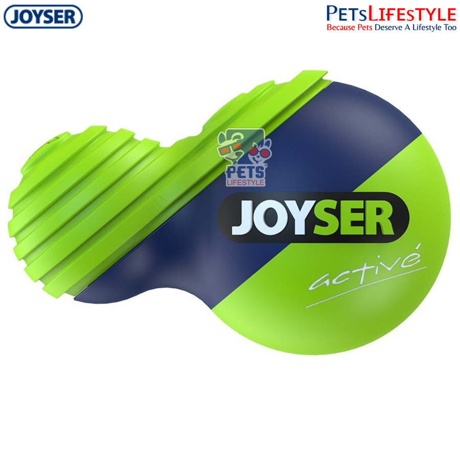 Joyser Active Tpu Duoball With Squeaker Dog Toy