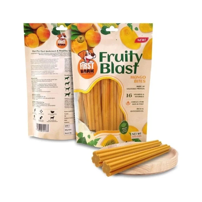 First Bark Fruity Blast Twist Dog Treat