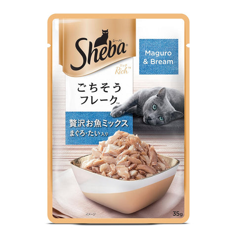 Sheba Maguro and Bream Cat Wet Food